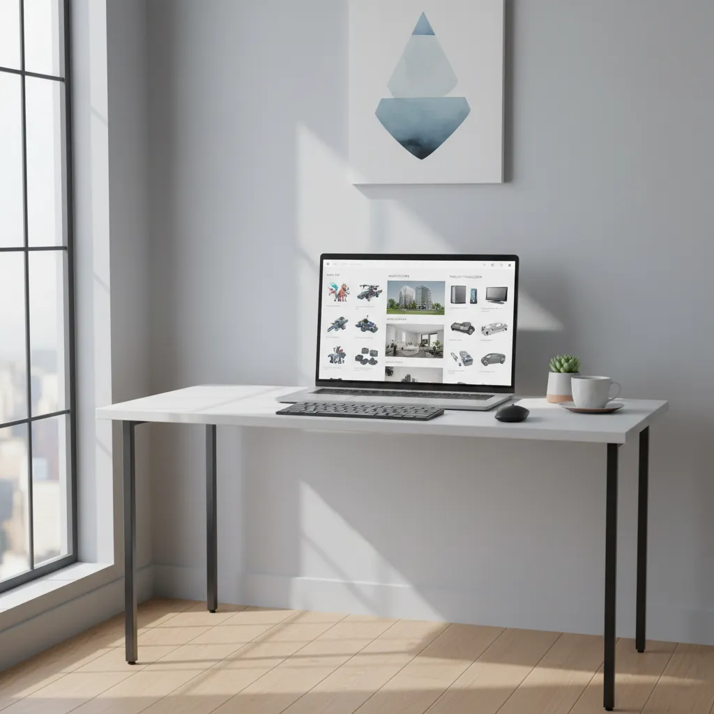 visual comparison of different 3D marketplace buyer types like game developers and architects