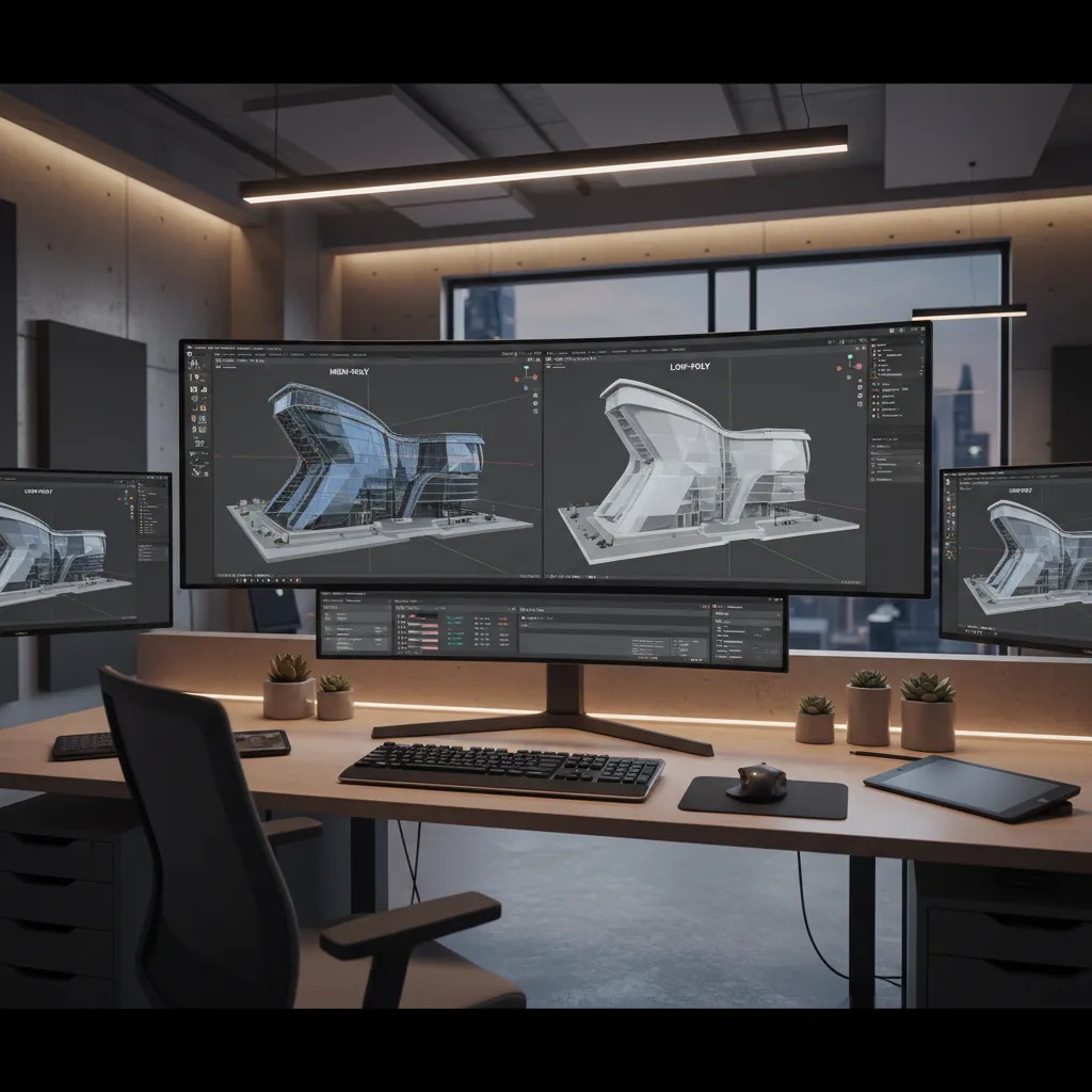 3D Model Optimization Techniques Used by Professional Agencies