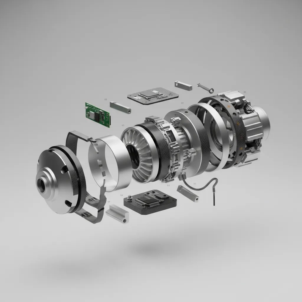 3D model divided into multiple printable sections