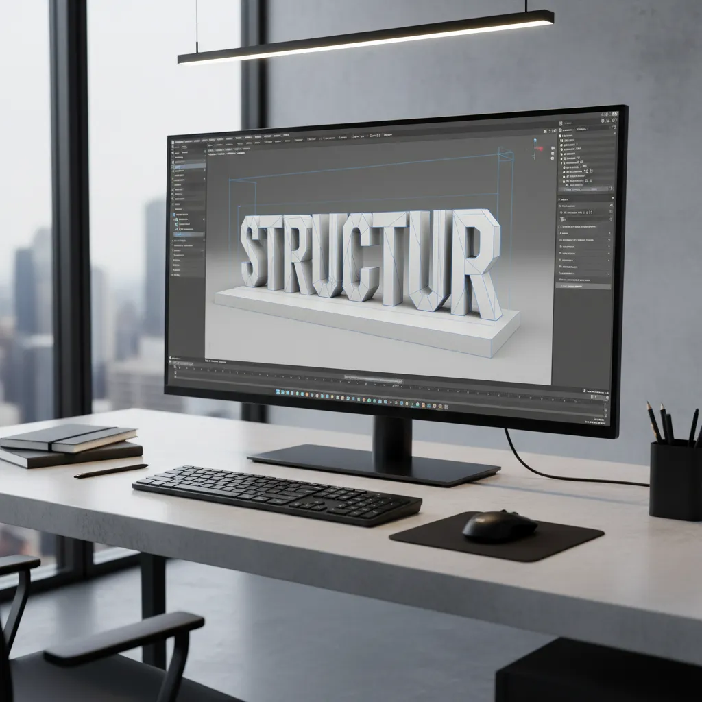 Choosing the Right Fonts and Formats for 3D Model Text