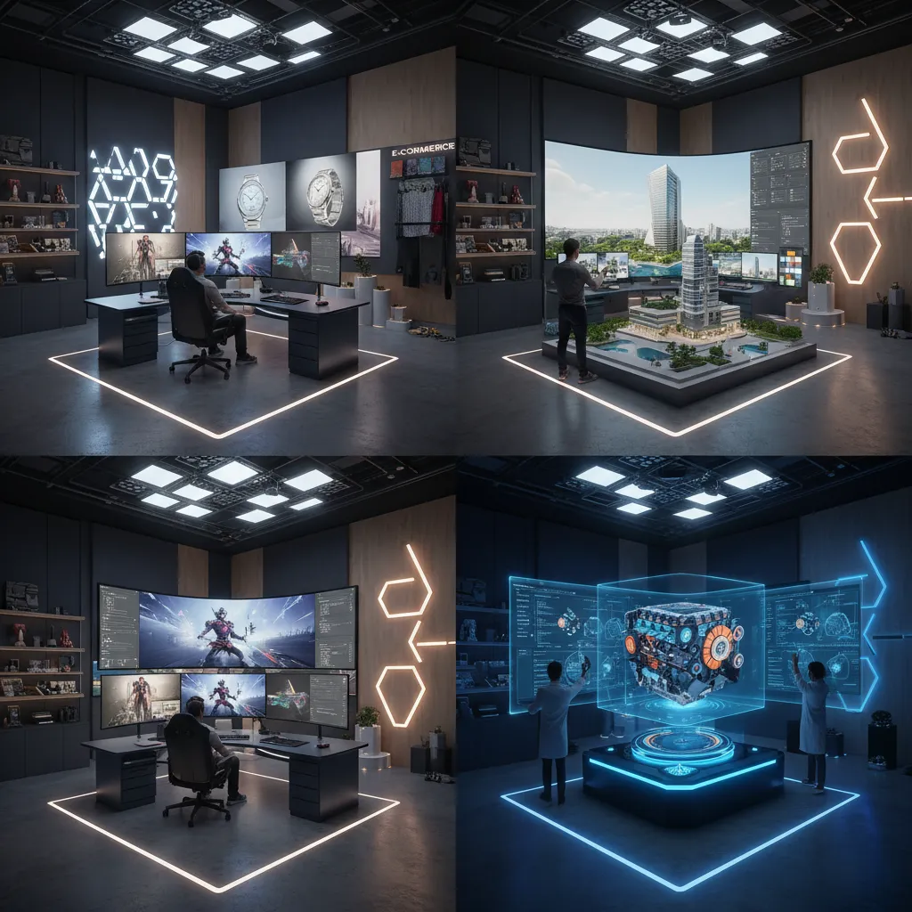 Industry Requirements for 3D Modeling in Different Sectors