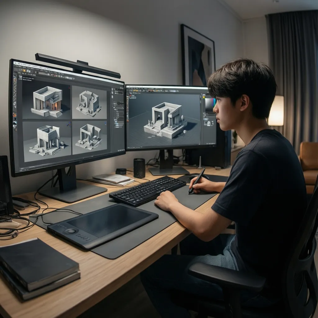 How to Build a Strong 3D Modeling Portfolio While in College