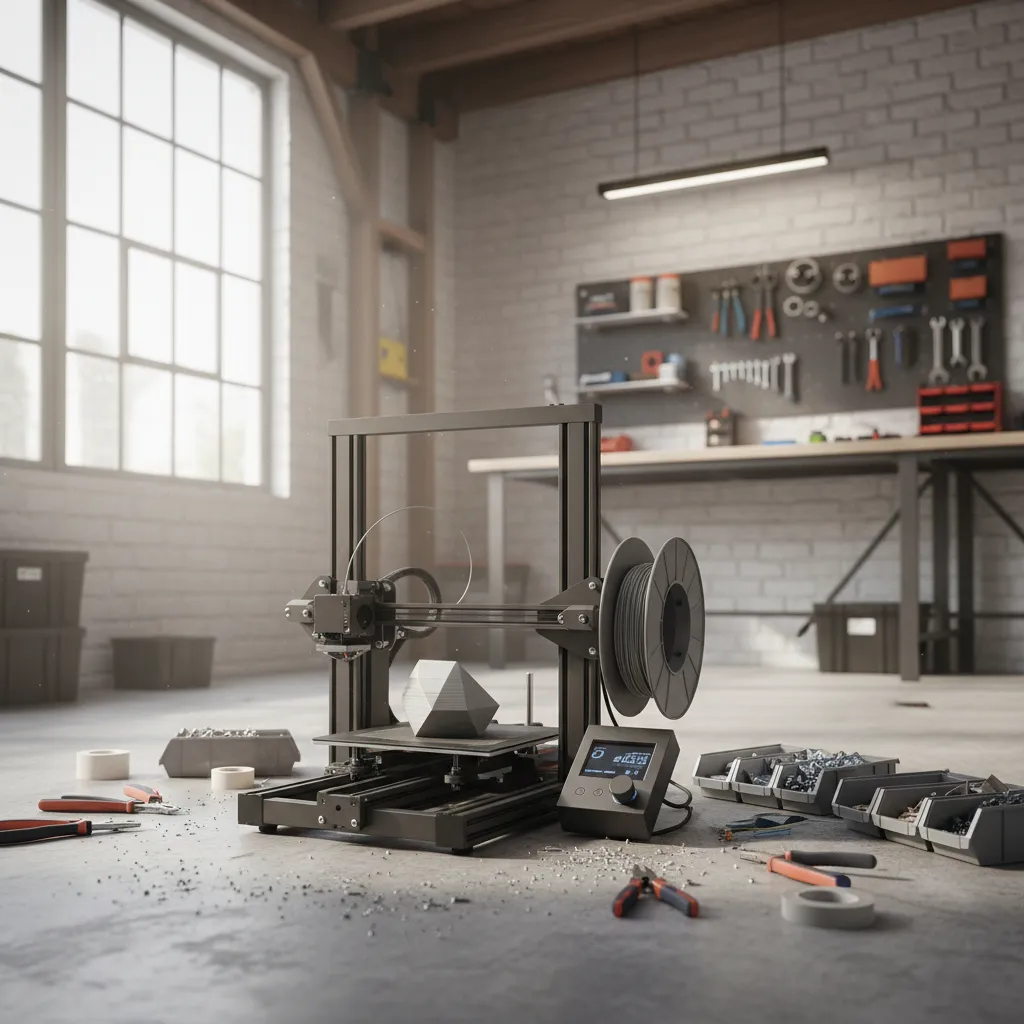 Common Problems When a 3D Printer Is Placed on the Floor: Troubleshooting print failures, vibration, dust, and safety risks caused by floor‑level 3D printer placement