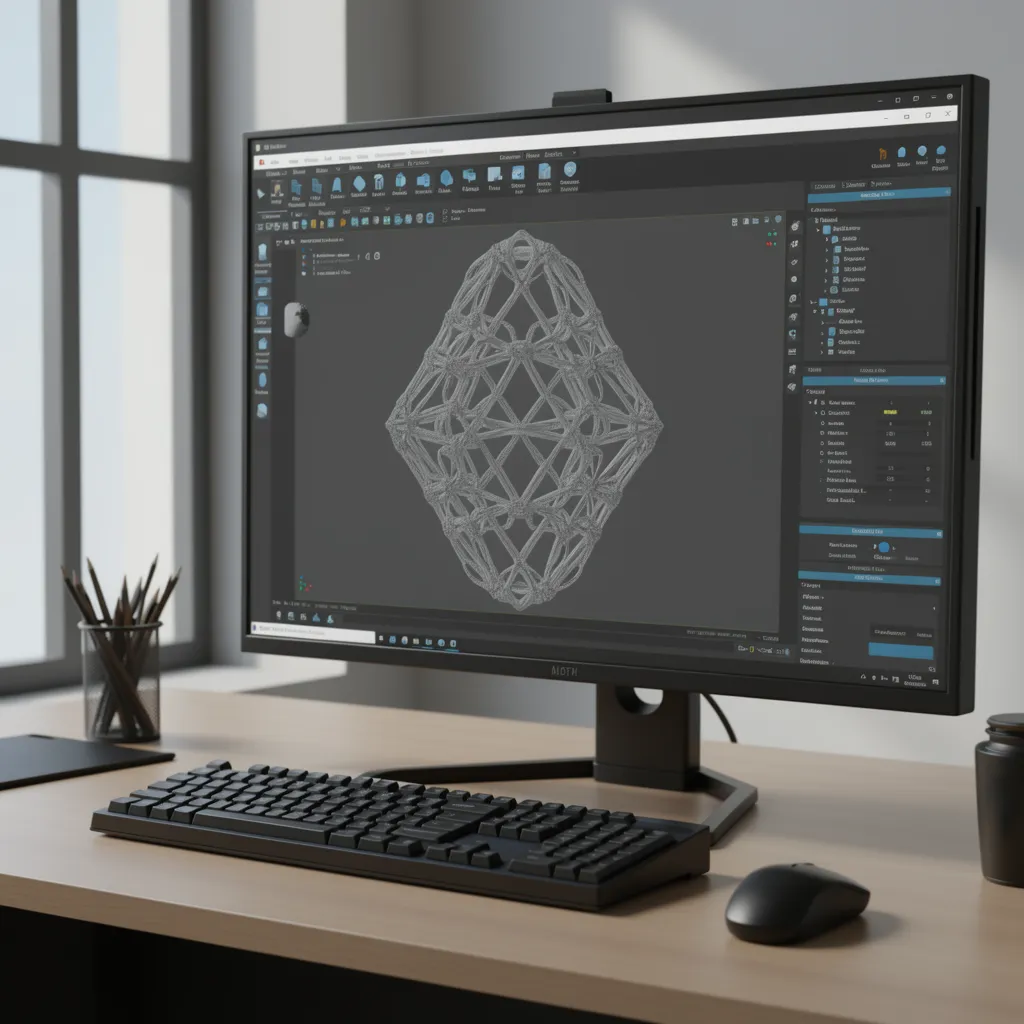 3D printing slicer software interface displaying model preparation