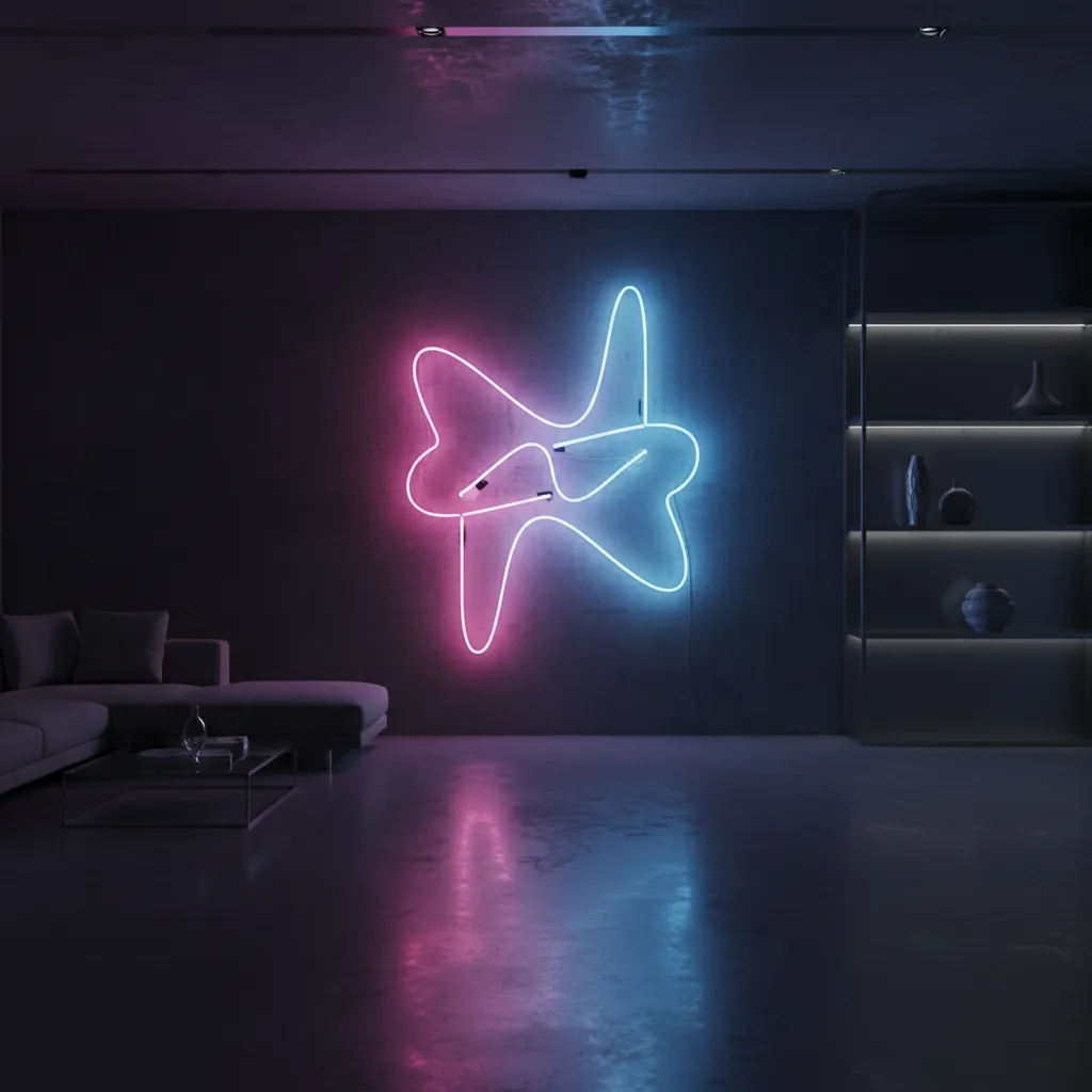 3D Rendering Techniques for Neon Lights