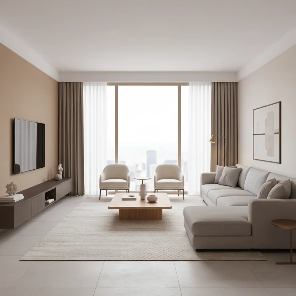 3D visualization of room layout generated from floor planner software