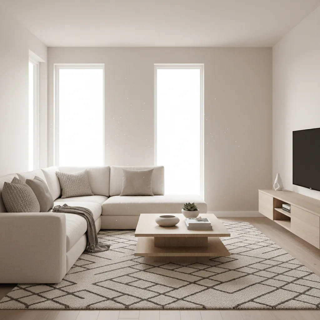 3D interior room visualization generated from a floor plan planning tool