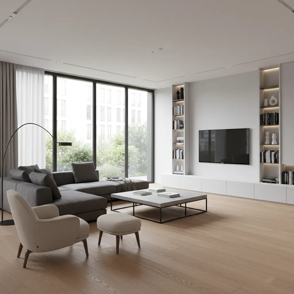 3D room visualization created using floor planning software
