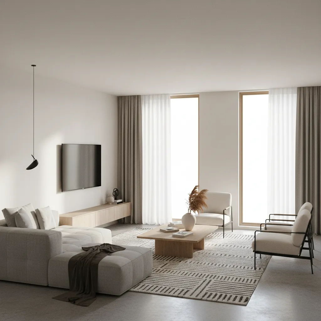 3D visualization generated from a digital floor plan