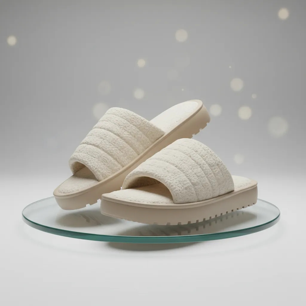 3D slipper product viewer with HDR lighting environment