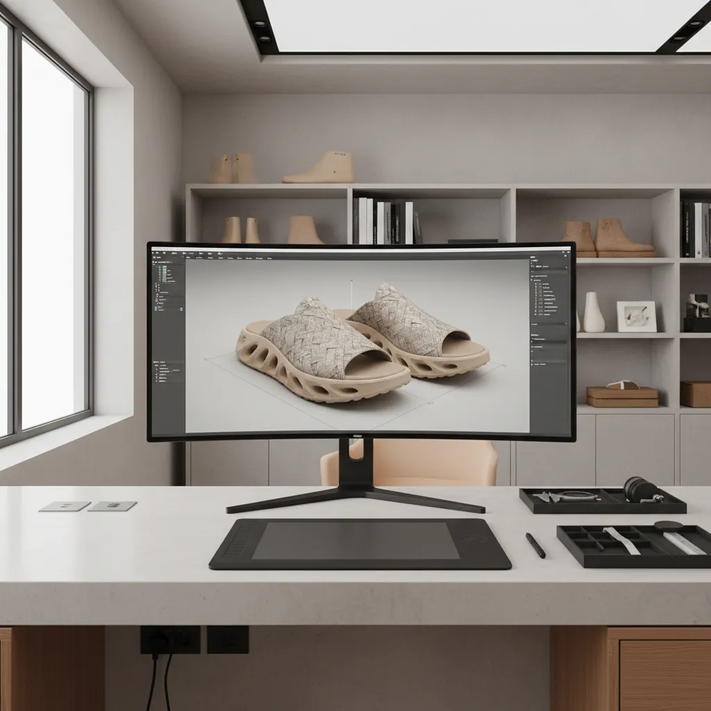 How the Footwear Industry Uses 3D Slippers Models in Product Development
