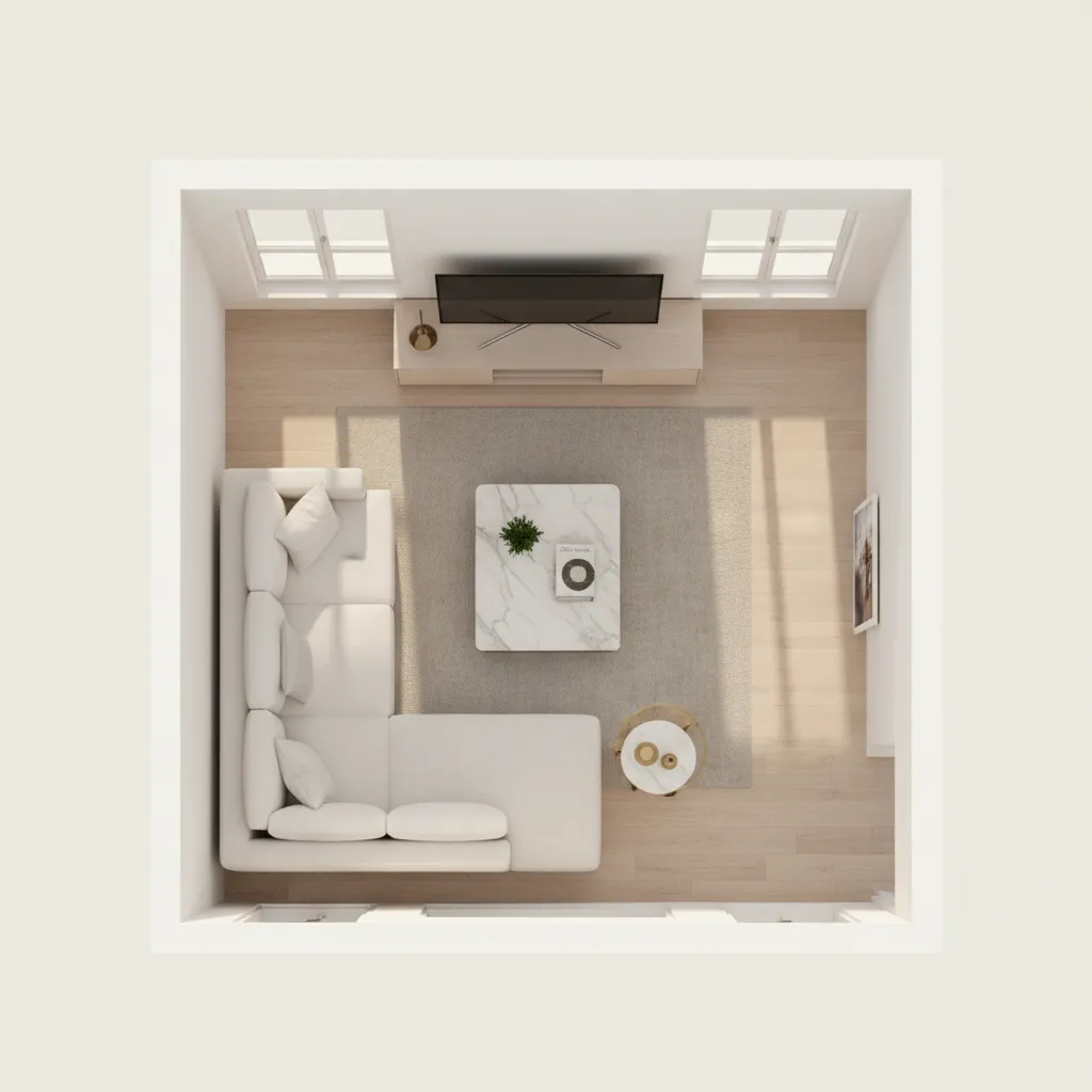 How Designers Visualize Small Living Room Layouts Before Buying Furniture