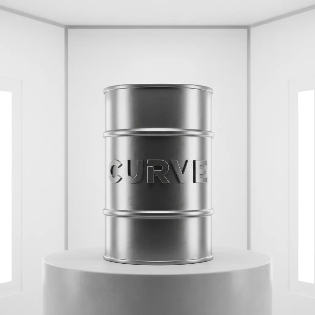 extruded 3D text applied to curved surface demonstrating readability testing