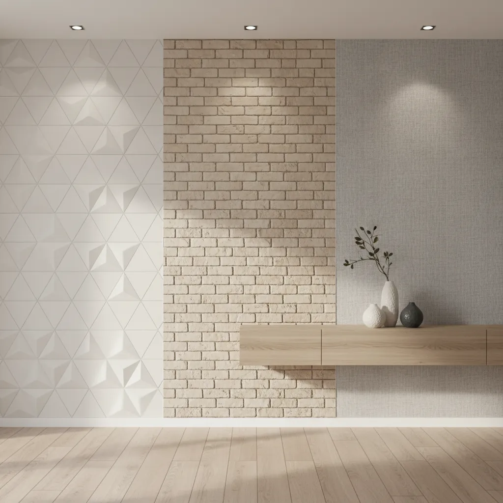 Best 3D Wallpaper Materials for Hall Walls: PVC, Foam, and Textured Options
