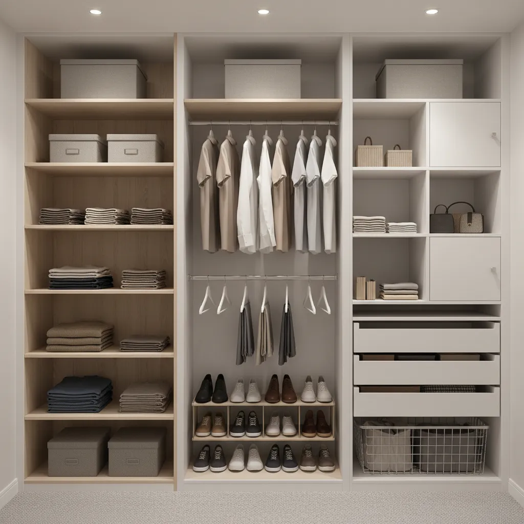Best Closet Organizer Systems for a 3x3 Closet