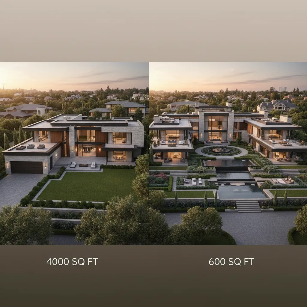6000 Sq Ft House vs 4000 Sq Ft House: A designer’s real‑world comparison of space, cost, and lifestyle between 4000 and 6000 sq ft homes