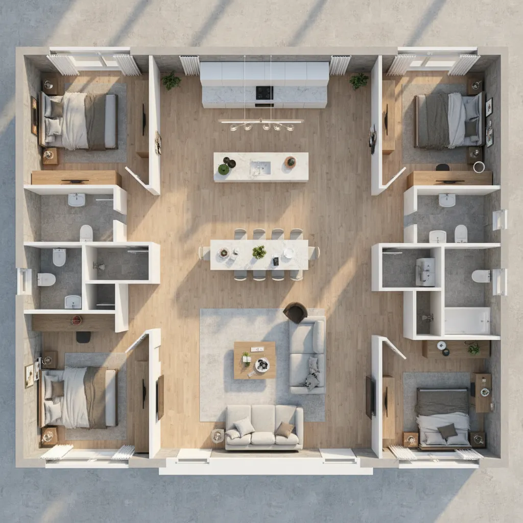 Is a 40x60 Floor Plan Right for Your Family?: A practical layout decision guide to help families evaluate space, room counts, and long‑term livability in a 40x60 house plan.