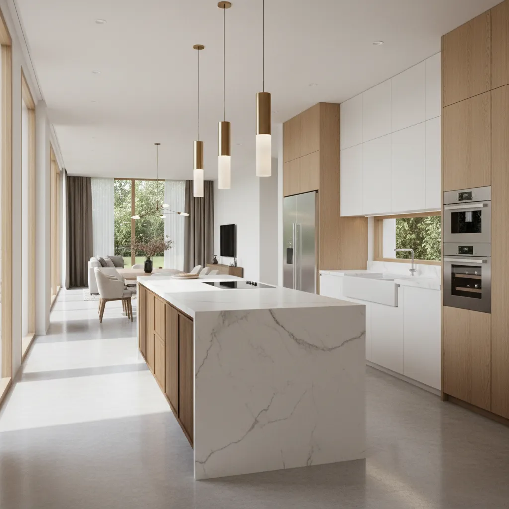 4 BHK House Smart Kitchen Design Ideas for Modern Homes