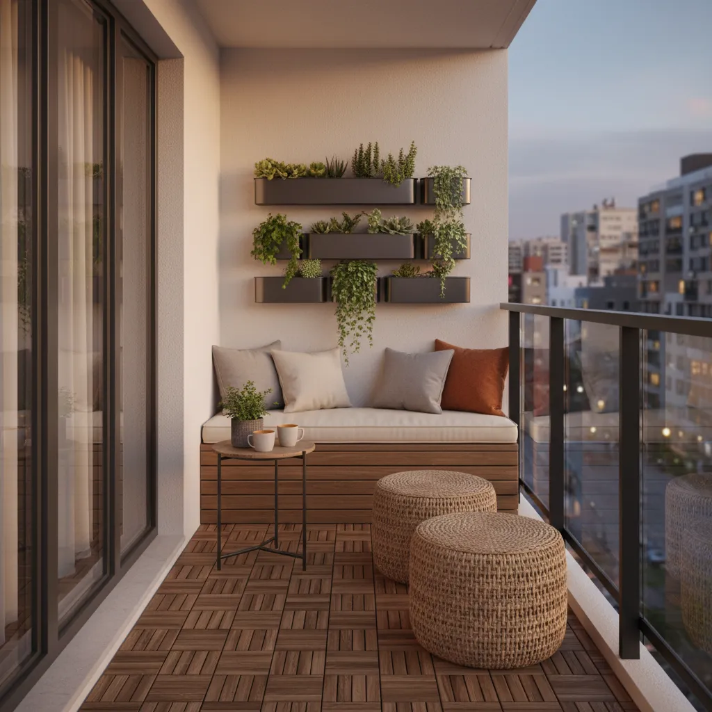 5 Feet Balcony Design with 5 Smart Ideas