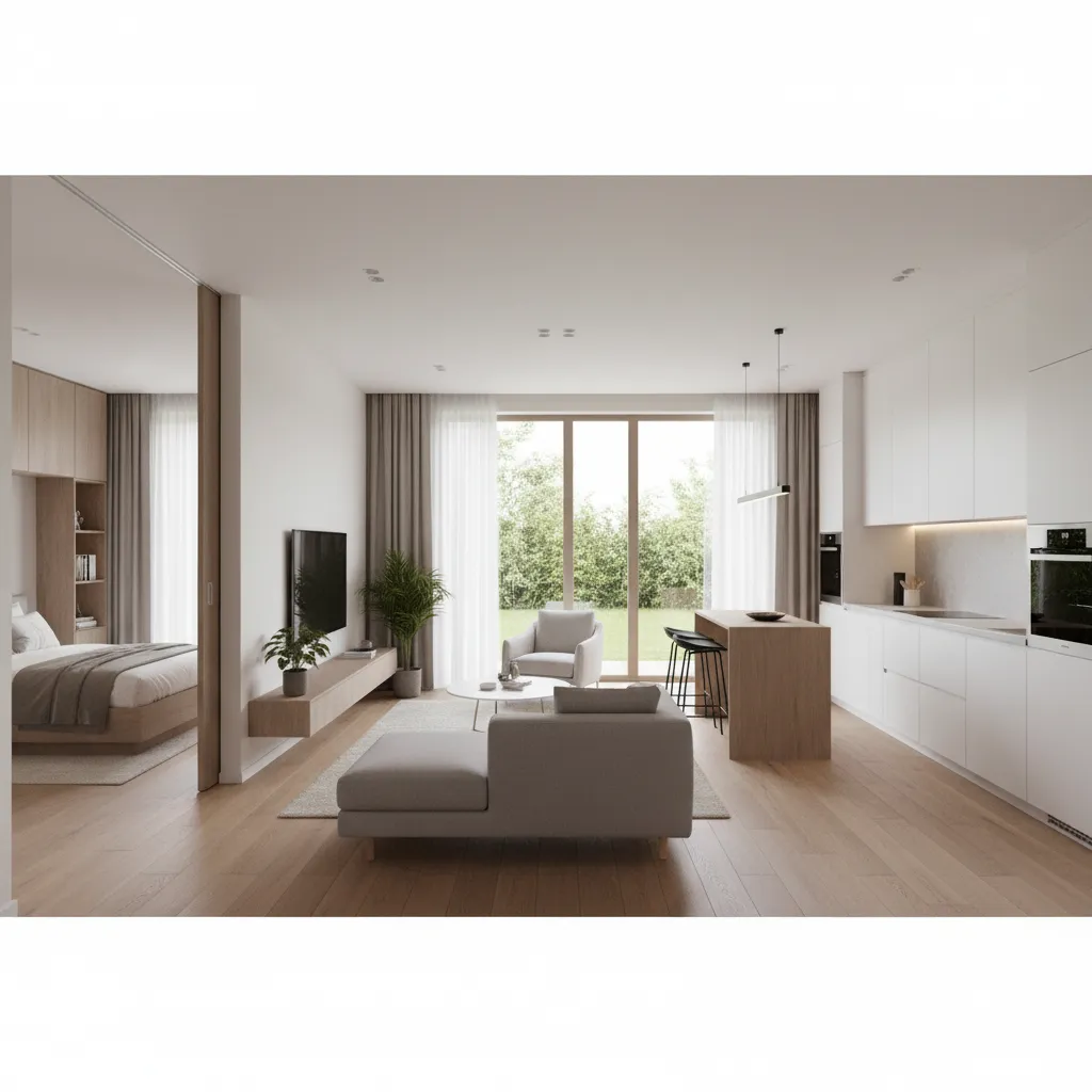 Thiết Kế Nhà 50m2 2 Phòng Ngủ: Bố Trí Thông Minh Cho Không Gian Nhỏ
