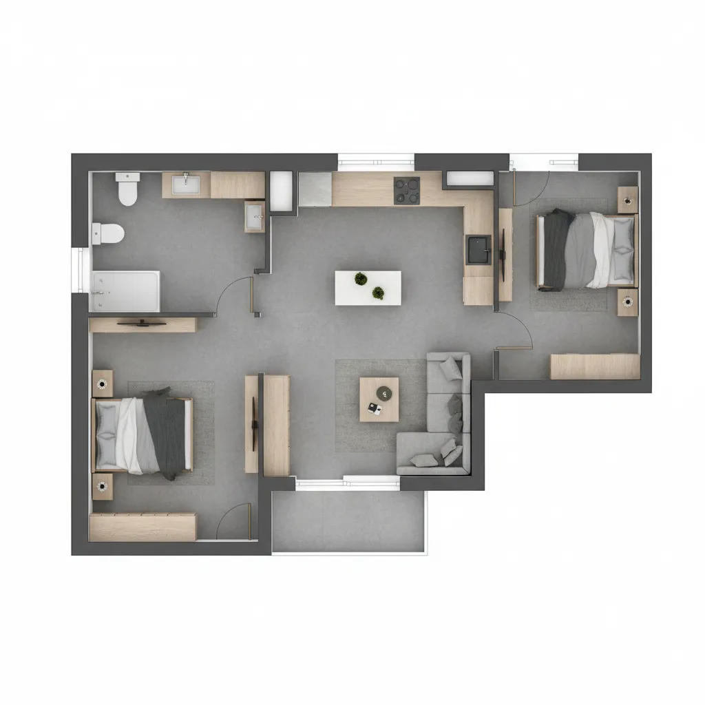 Diseño de casas 50m2: ideas y distribución