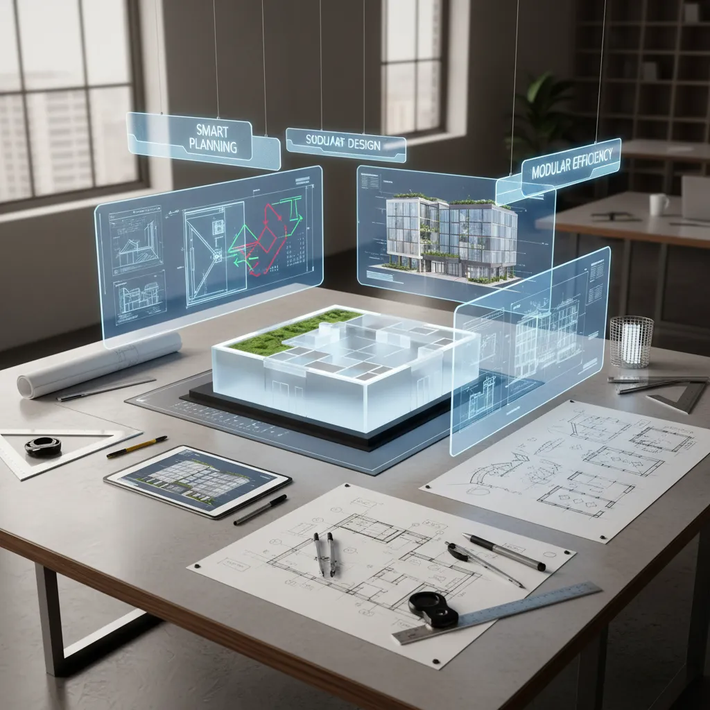 Safety Codes and Risk Considerations for a 50 x 50 Office Building Design