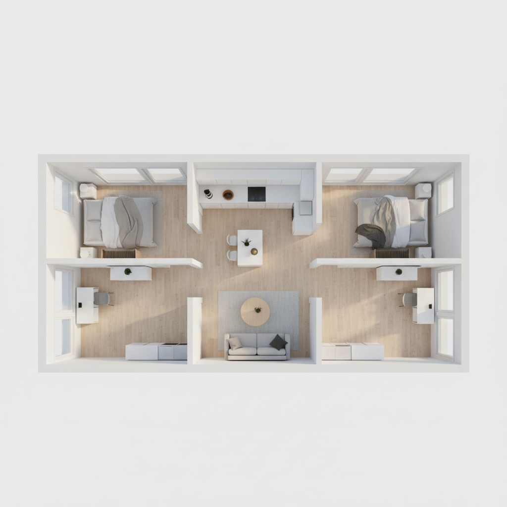Why 660 Sq Ft 2 Bedroom House Plans Feel Cramped + Fixes