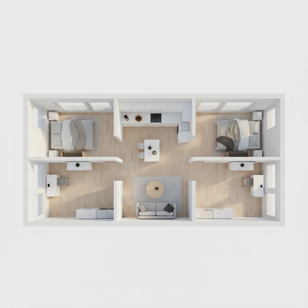 Common Design Mistakes in 660 Sq Ft 2 Bedroom House Plans and How to Fix Them