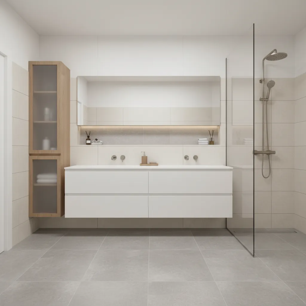 How to Optimize Storage in a 6 x 10 Bathroom Layout