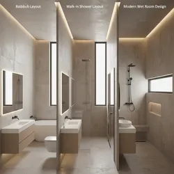 6x12 Bathroom Layout Comparison: Tub vs Walk-In Shower vs Wet Room