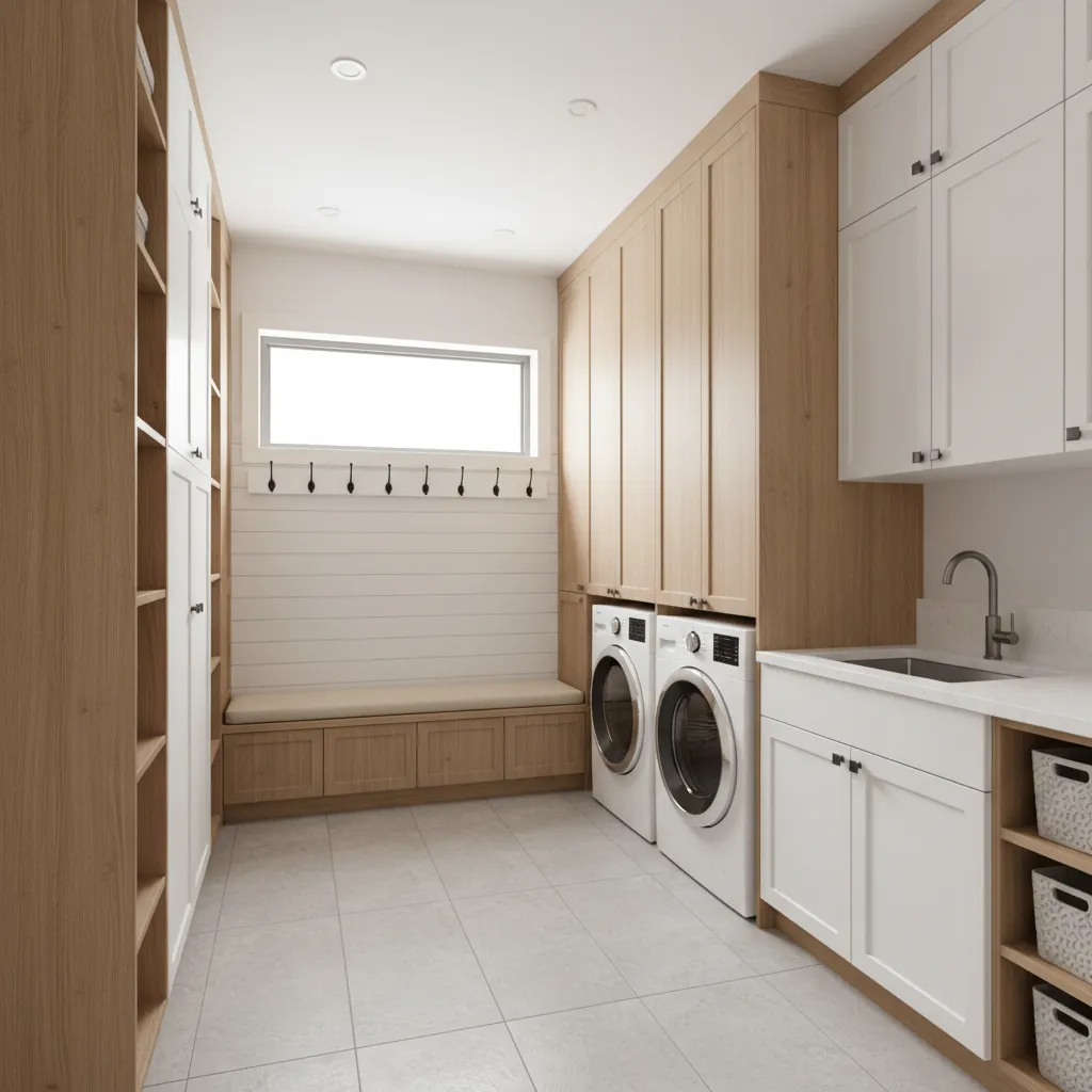 Common Layout Mistakes in a 6 x 12 Laundry Mudroom and How to Fix Them