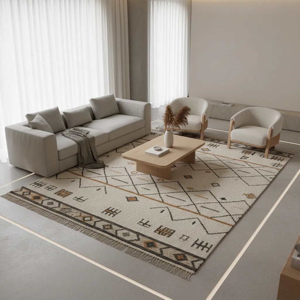 Common 6x9 Rug Placement Mistakes in Small Living Rooms and How to Fix Them