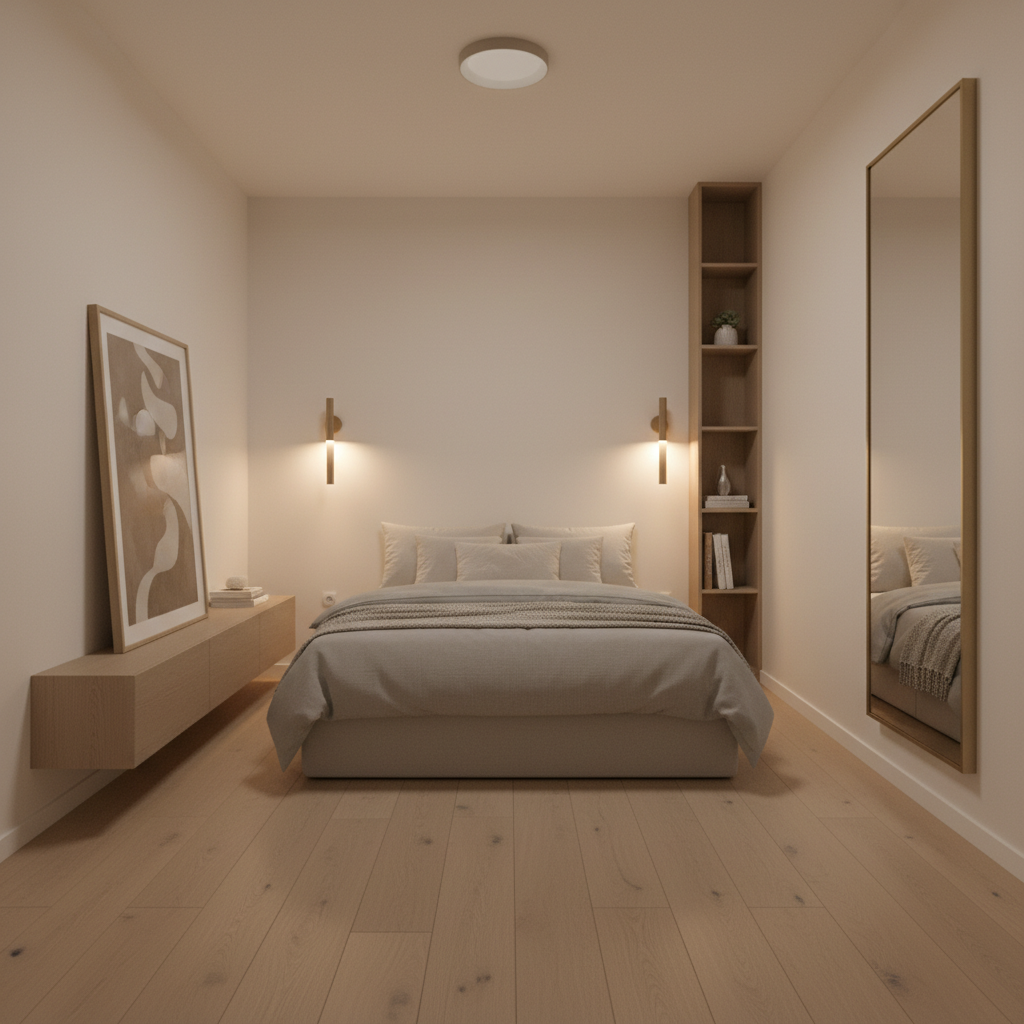 6x9 Windowless Room Feels Cramped? Fix Layout & Lighting