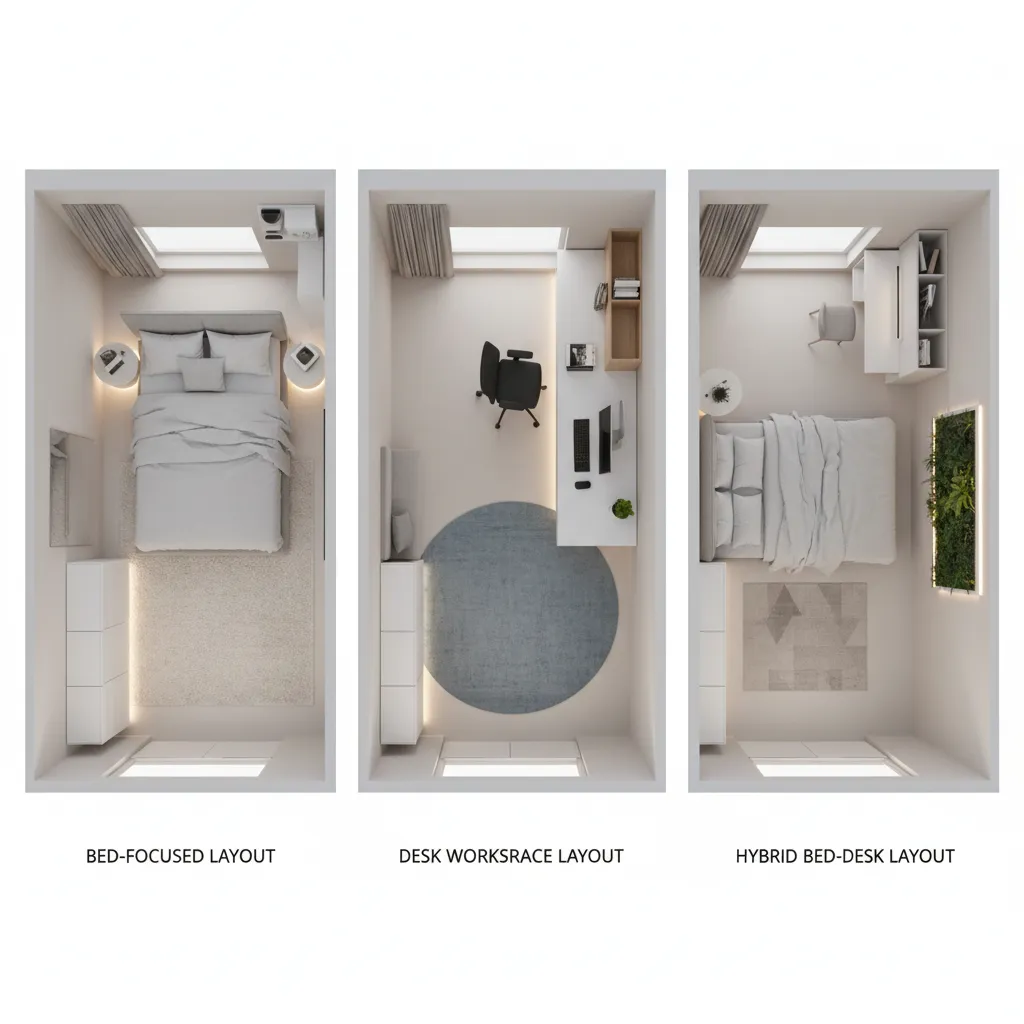 Best Layout Options for a 6x9 Windowless Room: Bed, Desk, or Multi‑Purpose Setup?