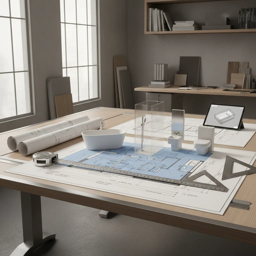 7x10 Bathroom Layout Codes: 6 Design Standards