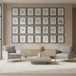 Spacing Rules for Hanging Multiple 8x10 Frames Evenly