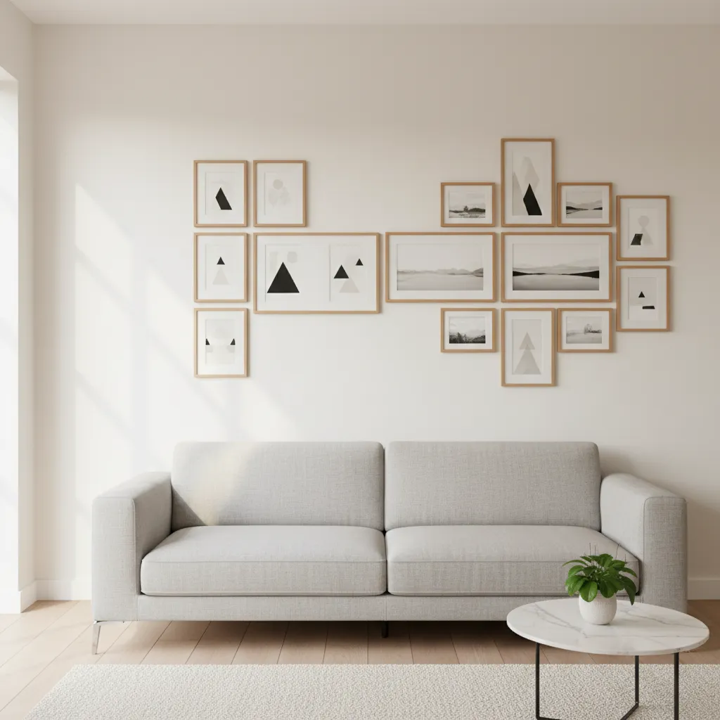 3 vs 4 vs 6 vs 8 Picture Layouts for 8x10 Wall Displays