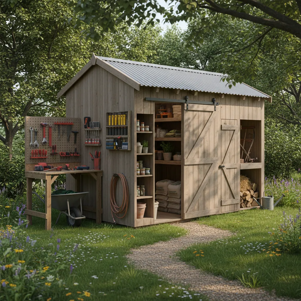 Industry Uses for 8x12 Storage Sheds