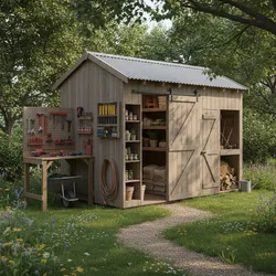 Industry Uses for 8x12 Storage Sheds