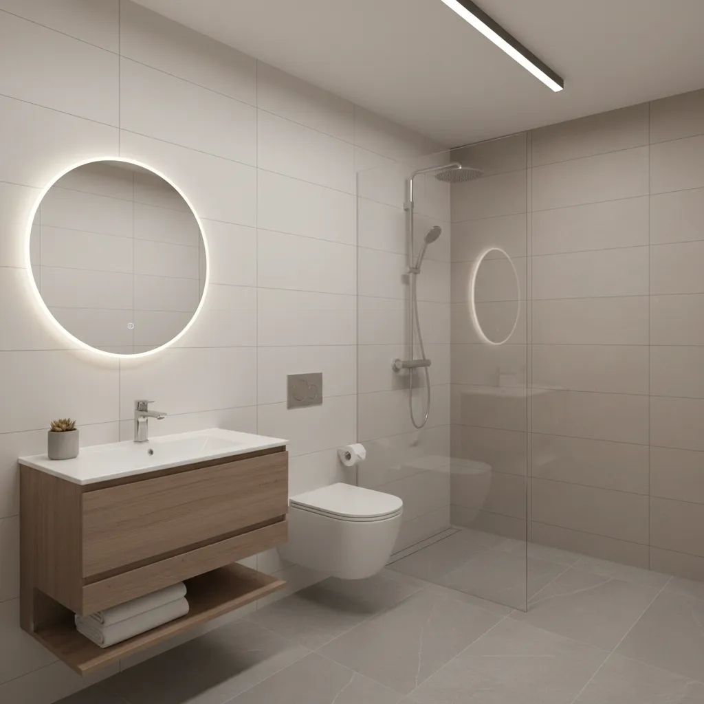 Best Fixture Combinations for an 8 x 6 Bathroom Layout