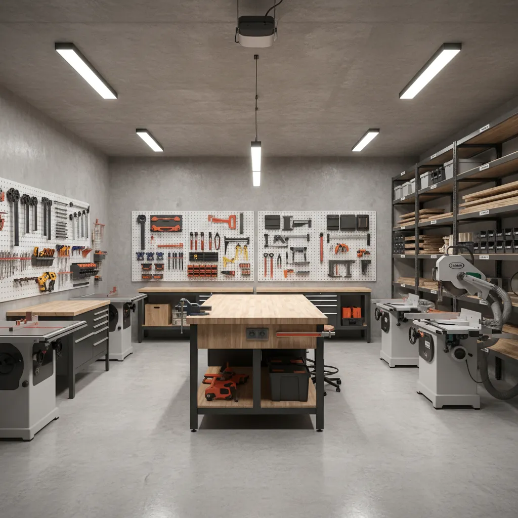 How to Optimize Workflow in a 900 Sq Ft Workshop Garage