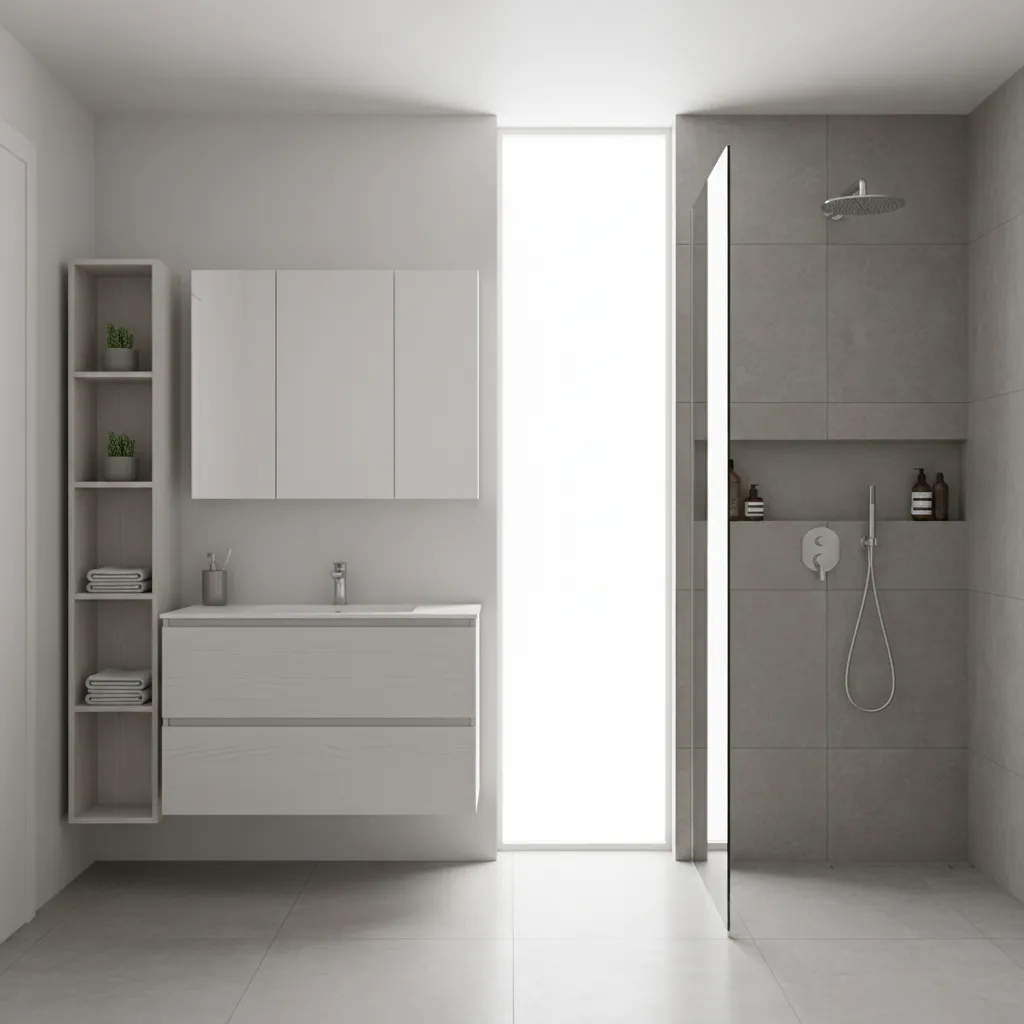 9x5 Bathroom Storage Ideas That Keep a Small Layout Open