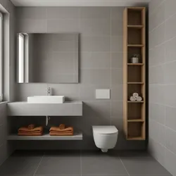 How to Optimize Accent Color Placement in Small Gray Bathrooms