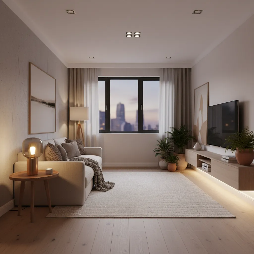 How Interior Designers Use Accent Table Lighting in Small Apartments