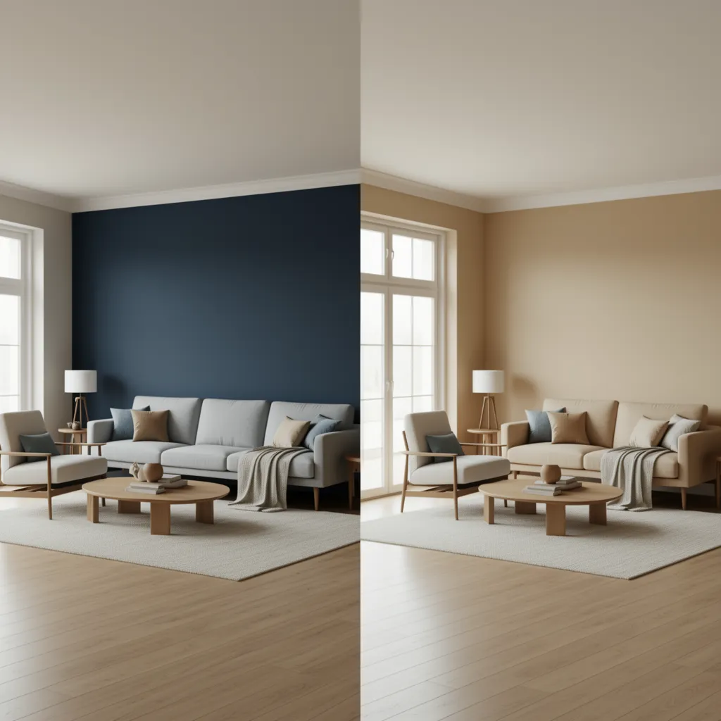 Accent Wall vs Full Room Color Which Painting Design Works Better