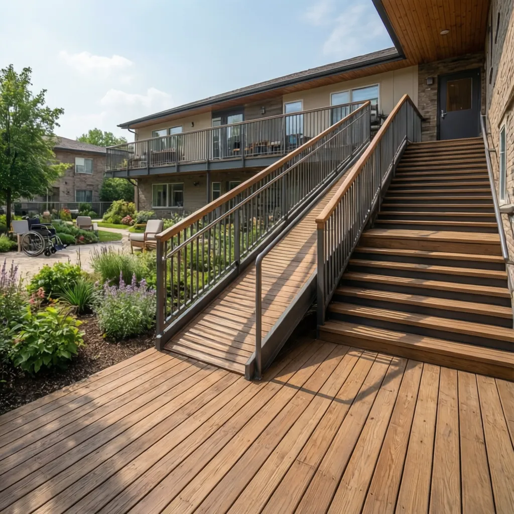 Deck Accessibility Design for Senior Housing and Care Facilities