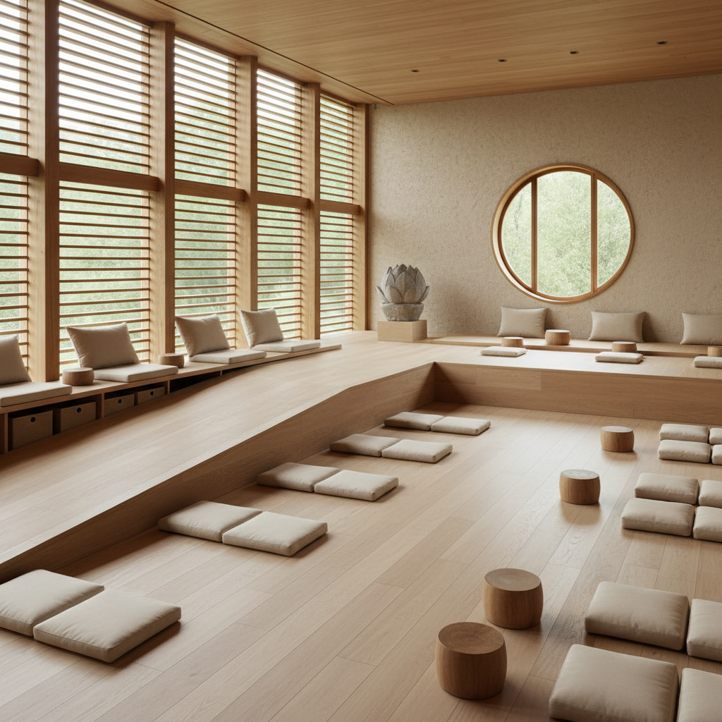 Meditation Hall Safety Design: Fix Unsafe Layout & Exits