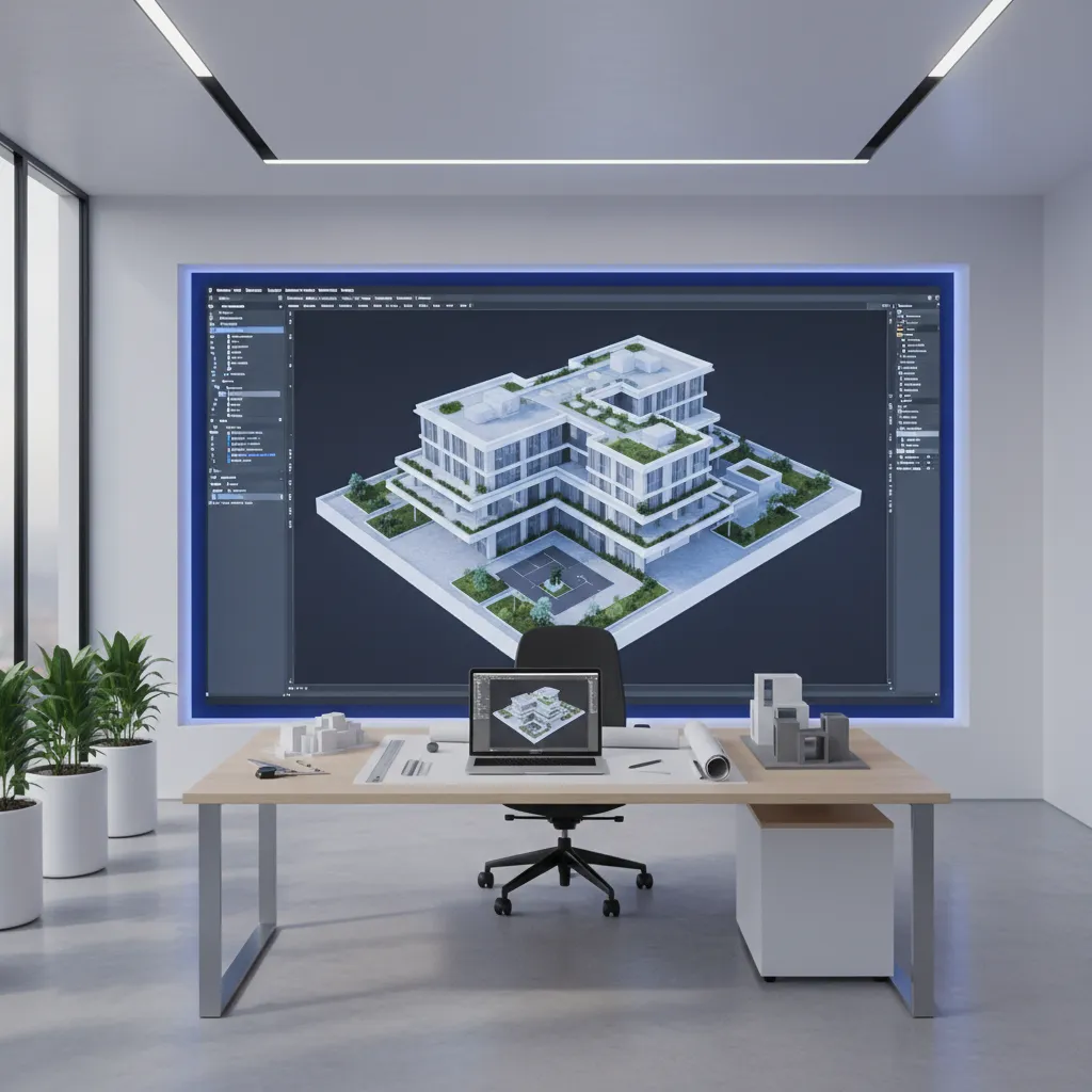 Digital floor plan used for accurate construction material estimation
