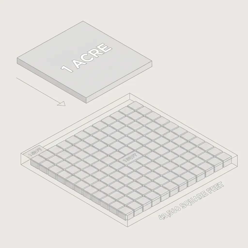The Correct Formula for Converting Acres to Square Feet