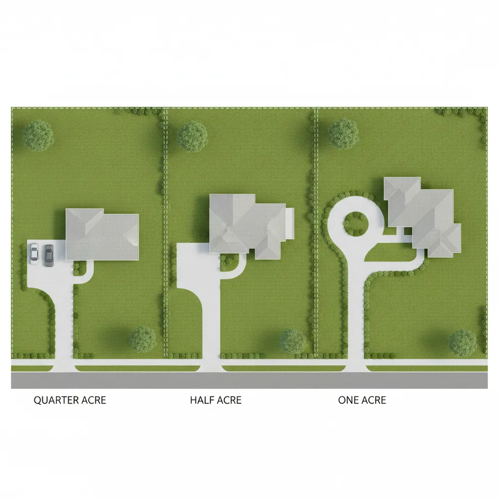 Half Acre vs Quarter Acre vs One Acre: Land Size Comparison Guide